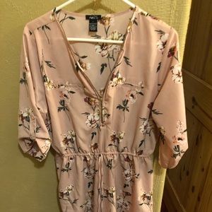Rue 21 floral print dress/ shirt